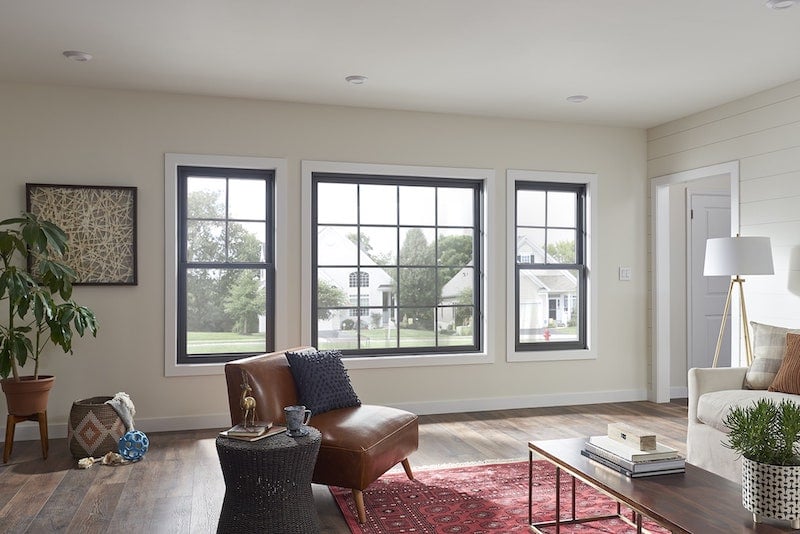 modern farmhouse living room